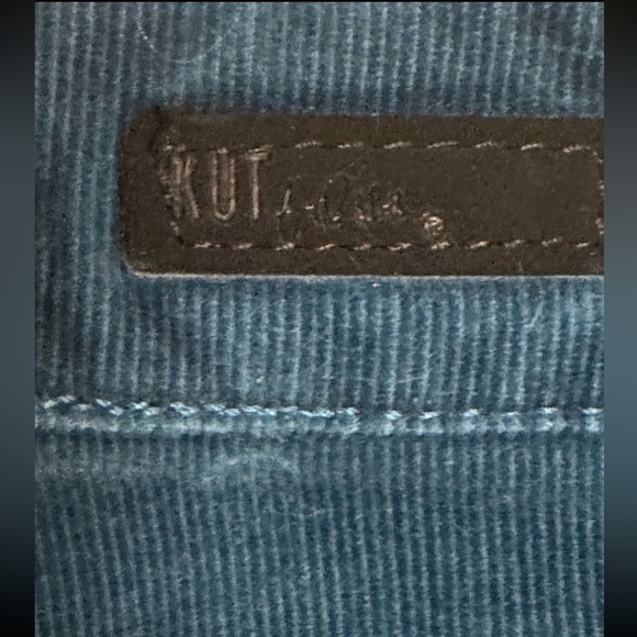 Kut From The Kloth Catherine Mid-rise Corduroy Pants Sz 2 - Picture 10 of 12